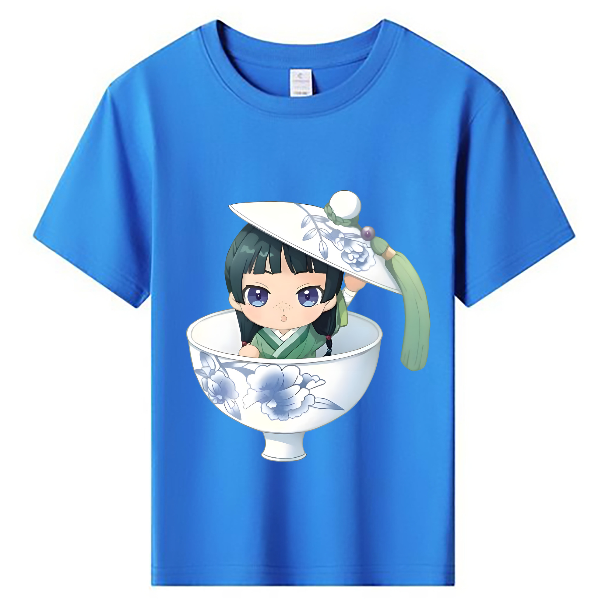 （画像用） 薬屋のひとりごと The Apothecary Diaries 綿100％キッズTシャツ（フロントプリント）